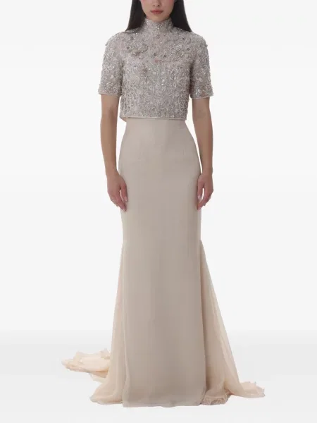 Top Dina Melwani z kryształkami