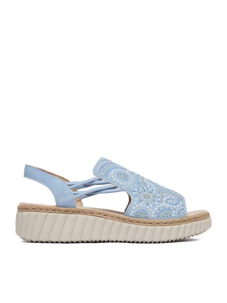 Rieker Sandali Svetlo modra