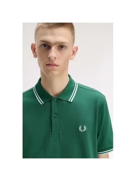 Cămașă Fred Perry verde