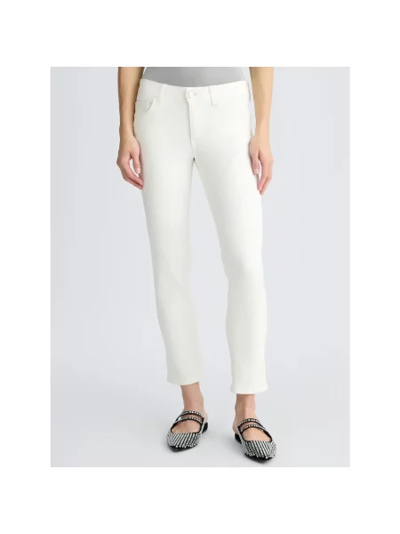 Skinny jeansy skinny Liu Jo casual białe