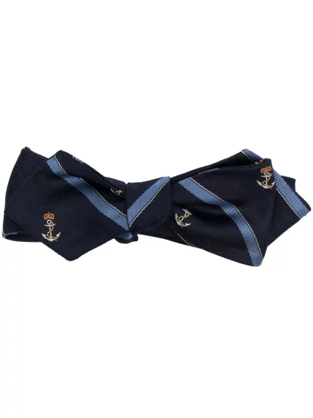 Kravata Polo Ralph Lauren s mašnom keper na točke plava