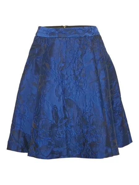 Mała mały spódnica mini Alice + Olivia w kwiatki niebieska