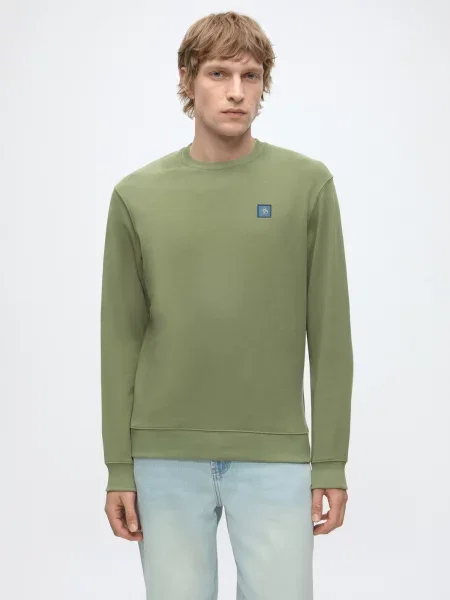 SCOTCH & SODA Mikina Seasonal Core kiwi