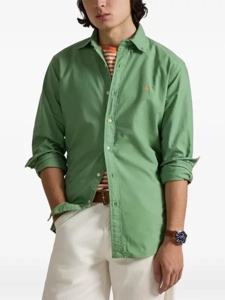 Șapcă Polo Ralph Lauren cu broderie din țesătură twill în carouri albastru
