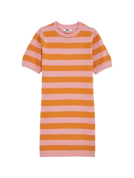 WE Fashion Šaty oranžová růžová