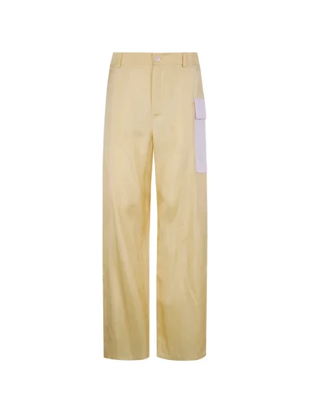 Pantaloni Marni galben