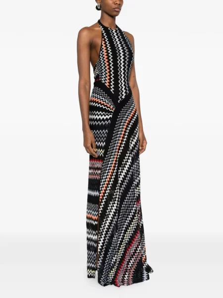 Mini rochie mini Missoni de costum mini negru