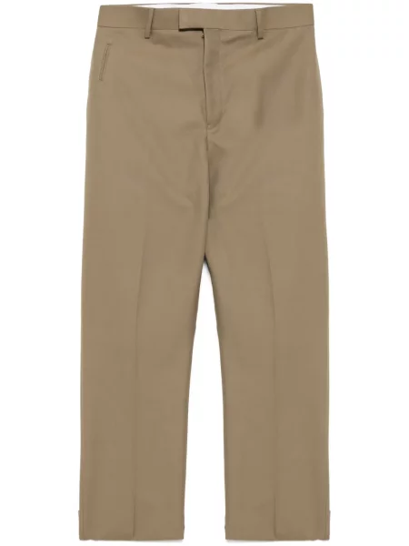 Pantaloni chino Ferragamo maro