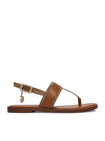 U.S. Polo Assn. Sandały brązowy