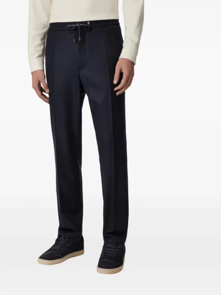 Pantaloni Brett Johnson alergare cu cordon albastru
