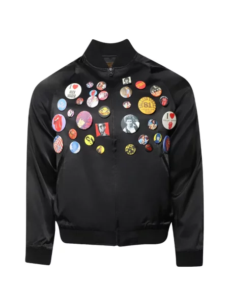 Geacă Madeworn cu strasuri negru
