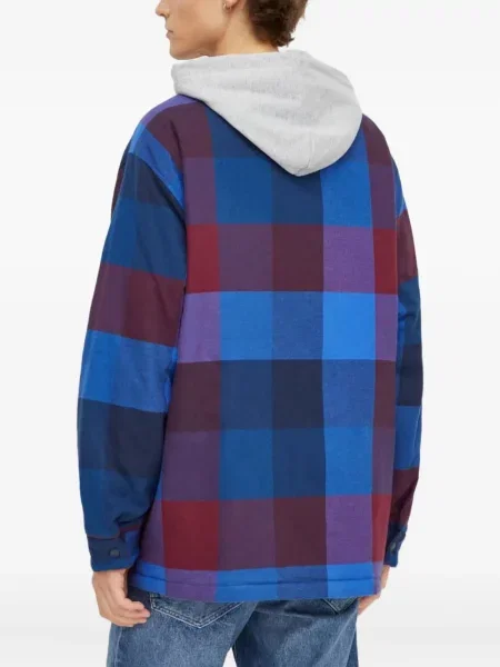 Ретро слаб дънки skinny fit Levi's® с разкъсвания синьо