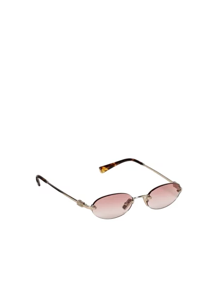 Miu Miu Okulary Przeciwsłoneczne Mu gold różowe