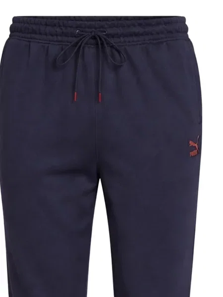 Pantaloni Puma alergare albastru