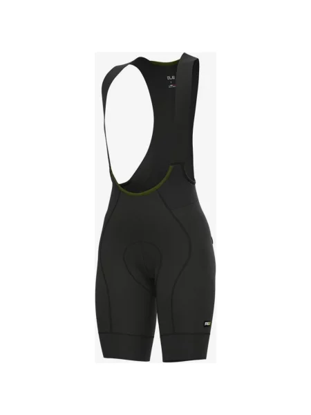 Spodenki na szelkach Alé PRR Green Speed L czarne