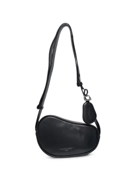 Geantă crossbody Wooyoungmi din piele asimetrică negru