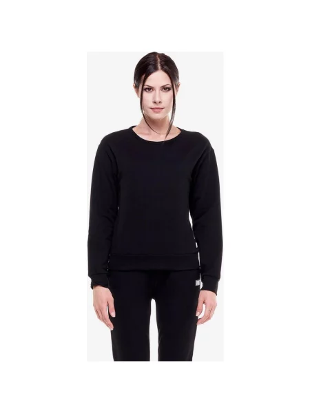 Bluza Leone Crewneck Basic z małym logo M czarna