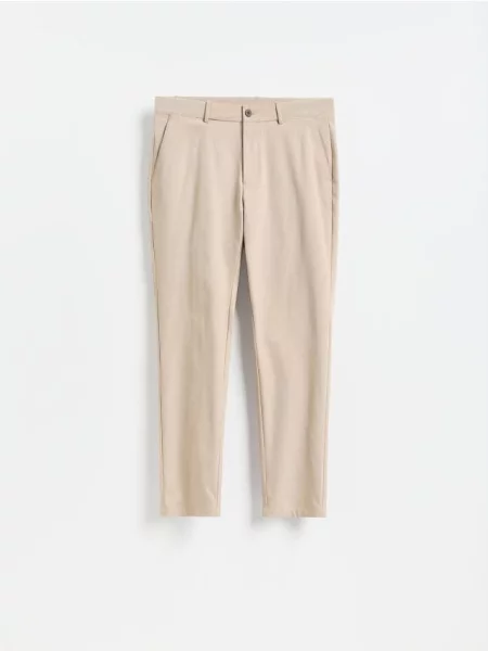 Reserved Pantaloni chino slim fit bej