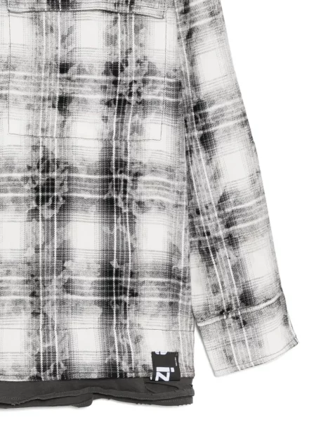 Košile Izzue se záplatami černá