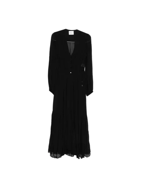 Sukienka wieczorowa Marant Etoile elegancka czarna