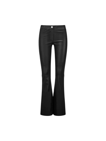 Spodnie Arma skórzane czarne