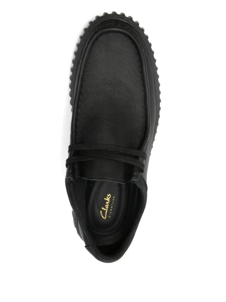 Pantofi derby Clarks din piele negru