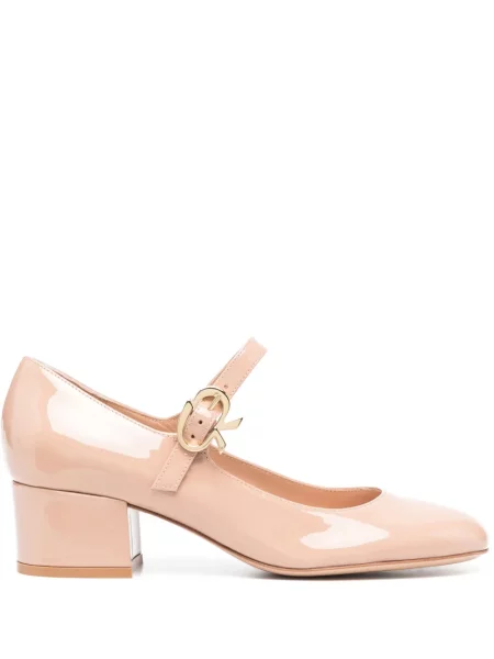 Pantofi cu toc Gianvito Rossi din piele de lac