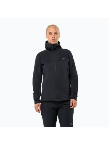 Куртка Jack Wolfskin черная