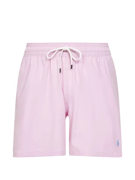 Slip de baie Polo Ralph Lauren cu cordon roz