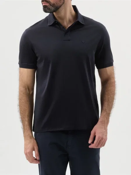 Поло Emporio Armani синє