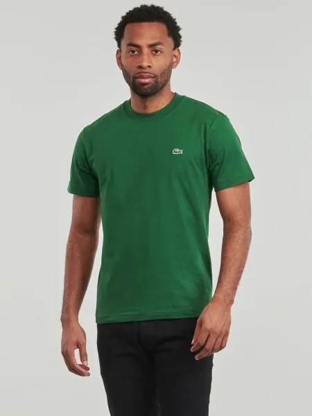 Póló Lacoste autogrammal zöld
