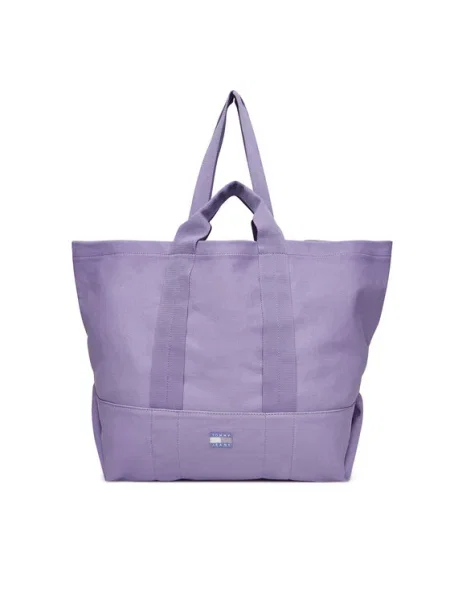 Tommy Jeans Táska Tjw Tote Edition Canvas lila