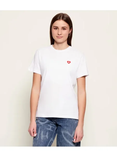 HUGO Tricou | alb
