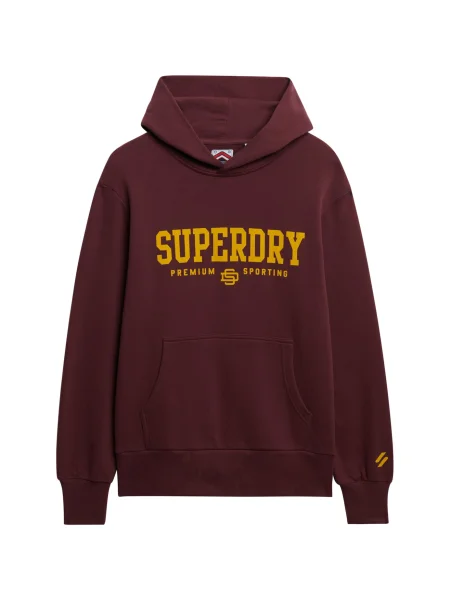 Superdry & Co Tréning póló Code narancs borvörös