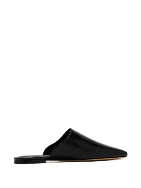 Papuci tip mules Yuzefi negru