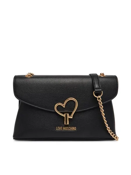 LOVE MOSCHINO Ročna torba črna