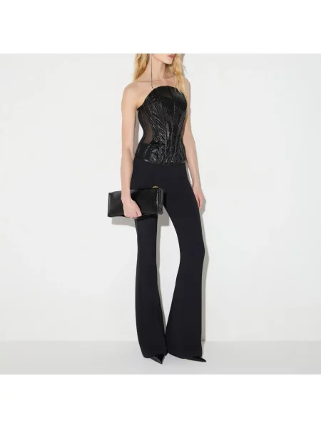 Top Elisabetta Franchi czarny