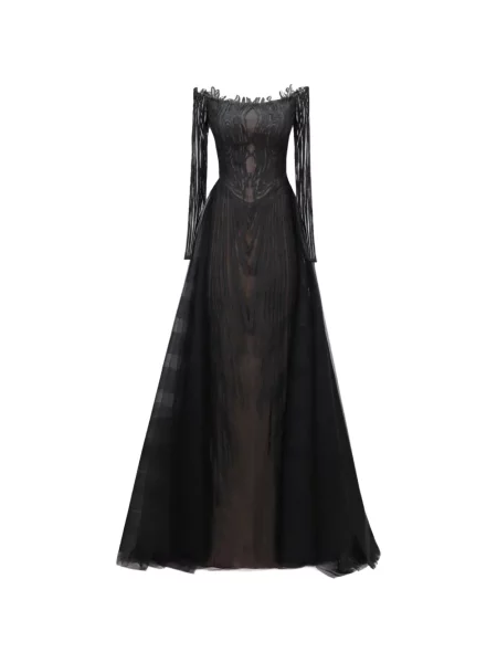 Rochie maxi Gemy Maalouf negru