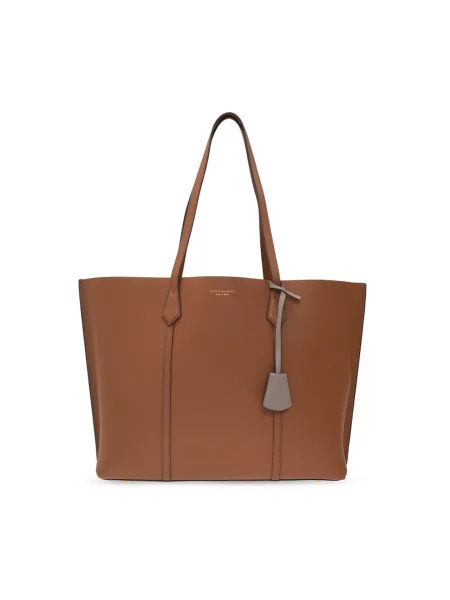 Torebka Tory Burch skórzana brązowa