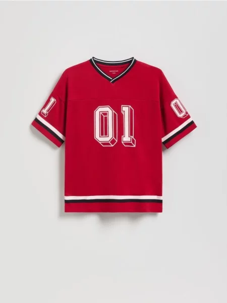 Reserved Tricou cu imprimeu maro