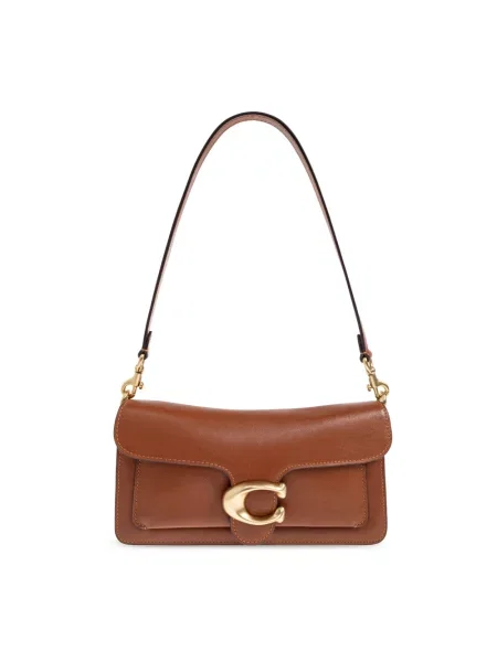Torebka crossbody Coach skórzana brązowa