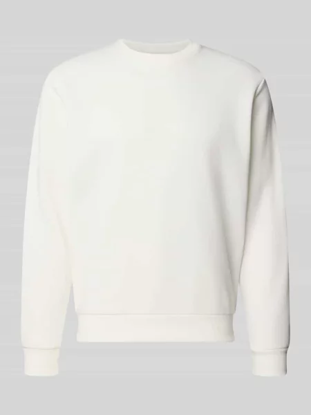 Bluza z okrągłym dekoltem model ‘BRADLEY’ Jack & Jones biała