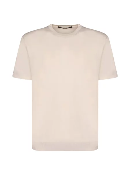 Tricou Daniele Fiesoli tricotate alb