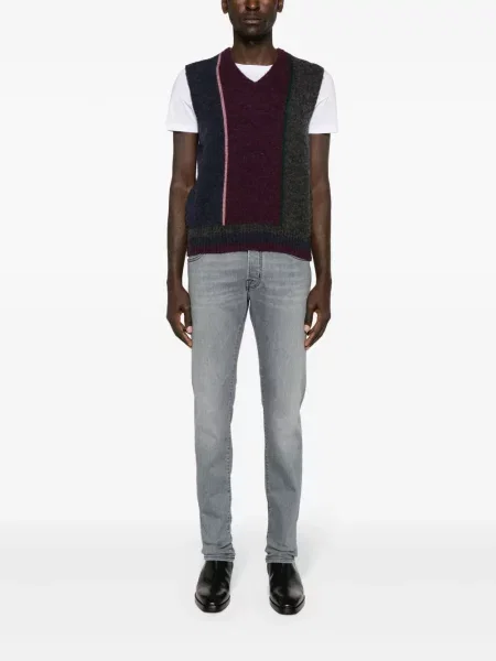 Liesas skinny fit džinsai Jacob Cohën pilka