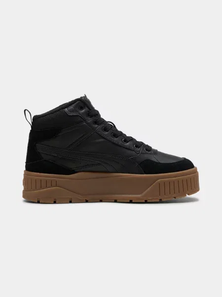 Кеди високі PUMA Karmen Ii Idol Mid Wtr комбінований верх чорний