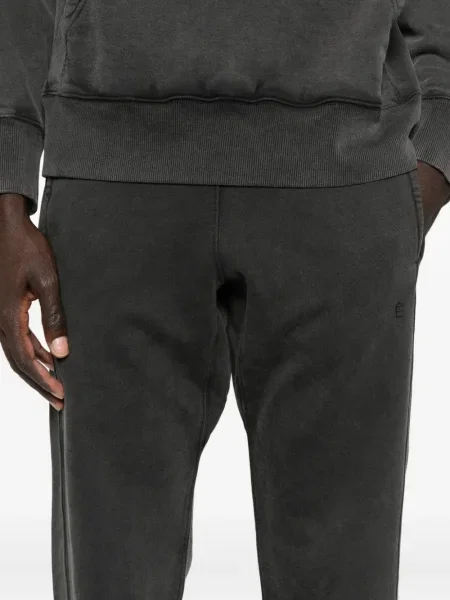 Pantaloni études Studio cu dungi negru