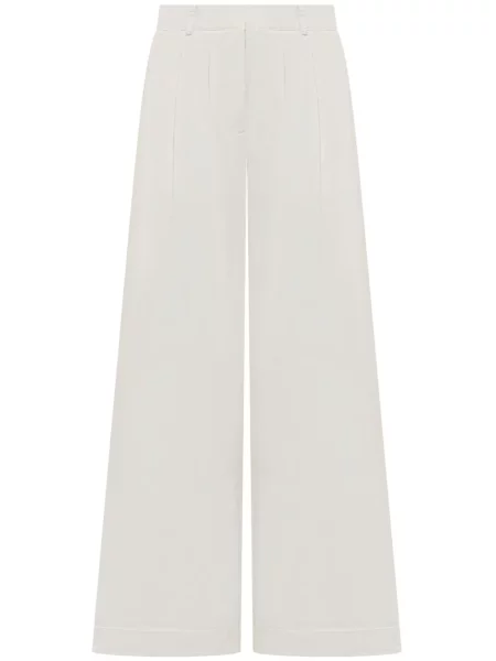 Pantaloni Palm Angels alb