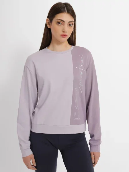 Світшот Tonal Block віскоза/поліамід фіолетовий