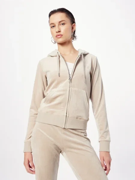 Juicy Couture hanorac cu și glugă pentru femei din ROBERTSON CLASS bej