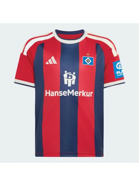 Koszulka dziecięca Adidas czerwona
